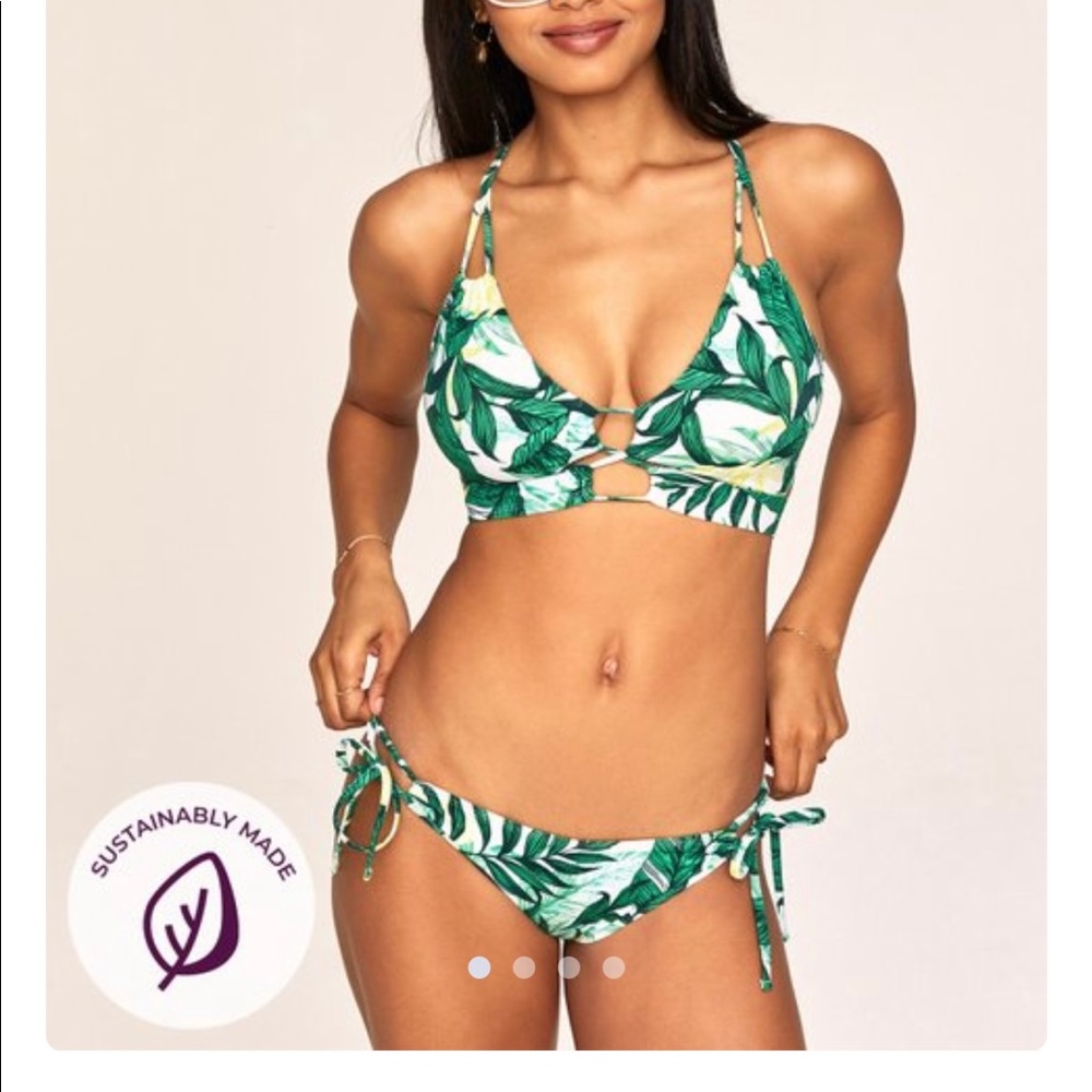 Palm Leaf Bikini Set